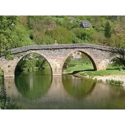 Мост Вьё Пон Белькастель (Vieux Pont de Belcastel)
