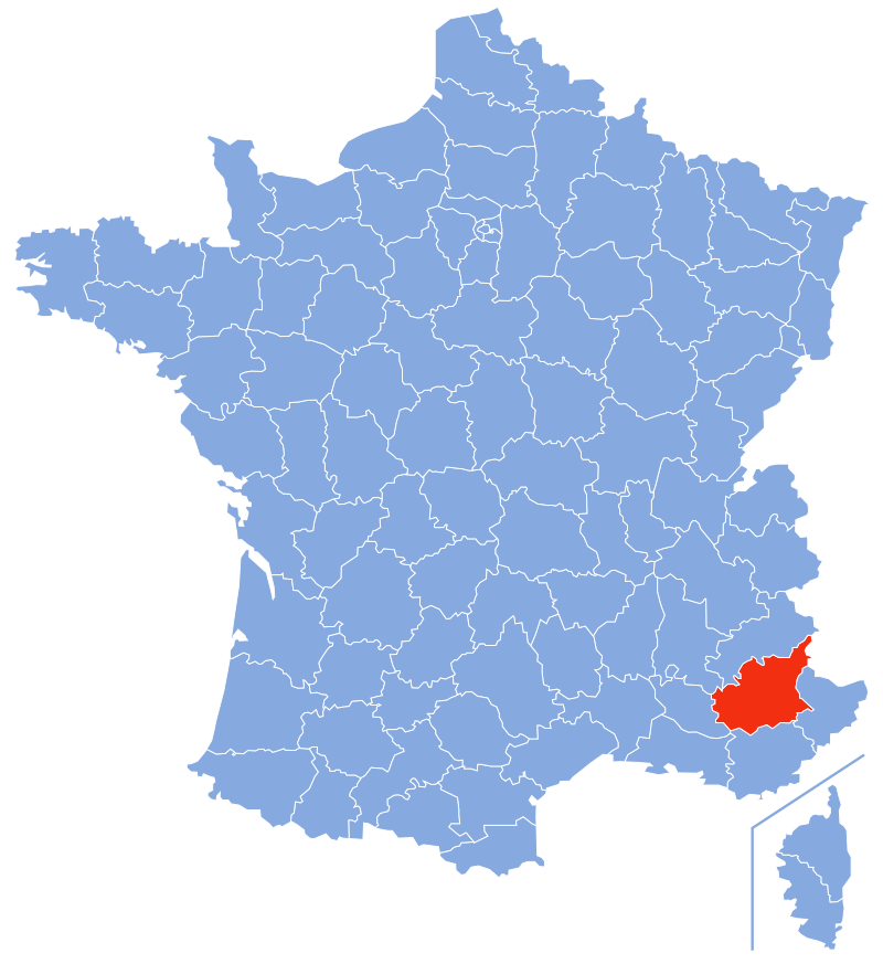 Расположение департамента Альпы Верхнего Прованса (Alpes-de-Haute-Provence) Расположение департамента Альпы Верхнего Прованса (Alpes-de-Haute-Provence)