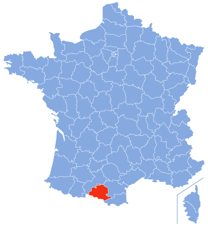 Расположение департамента Арьеж (Ariège) Расположение департамента Арьеж (Ariège)
