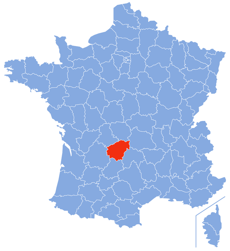 Расположение департамента Коррез (Corrèze) Расположение департамента Коррез (Corrèze)