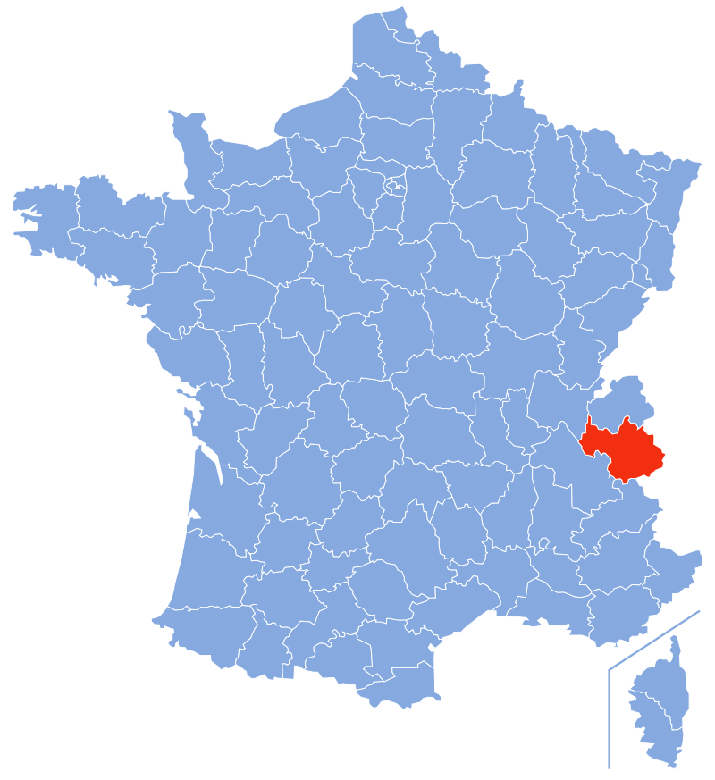 Расположение департамента Савойя (Savoie) Расположение департамента Савойя (Savoie)