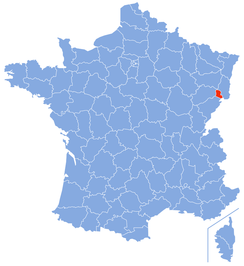 Расположение департамента Территория Бельфор (Territoire de Belfort) Расположение департамента Территория Бельфор (Territoire de Belfort)