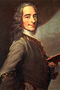 Вольтер (1694—1778) - представитель французского Просвещения XVIII в.