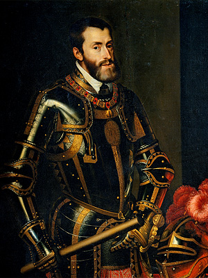 Карл V - король Испании (1519 - 1556)