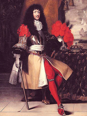 Людовик XIV - король Франции (1643 - 1715 г.г.)