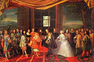 Подписание Пиренейского мира (1659 г.г.)