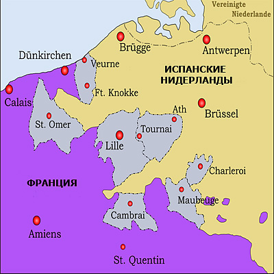 Французская экспансия во время Голландской войны (1672-1678 г.г.)