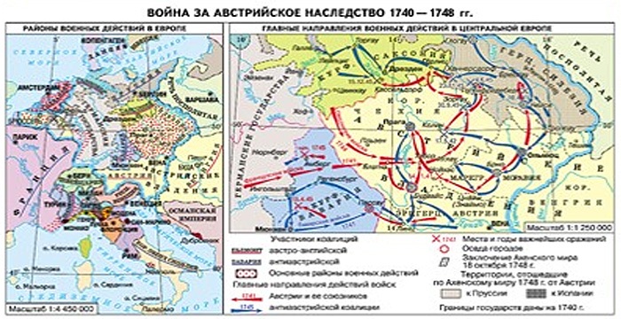 Война за австрийское наследство (1740 - 1748 г.г.)