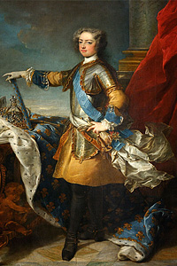 Людовик XV  - король Франции (1715 - 1774 г.г.)