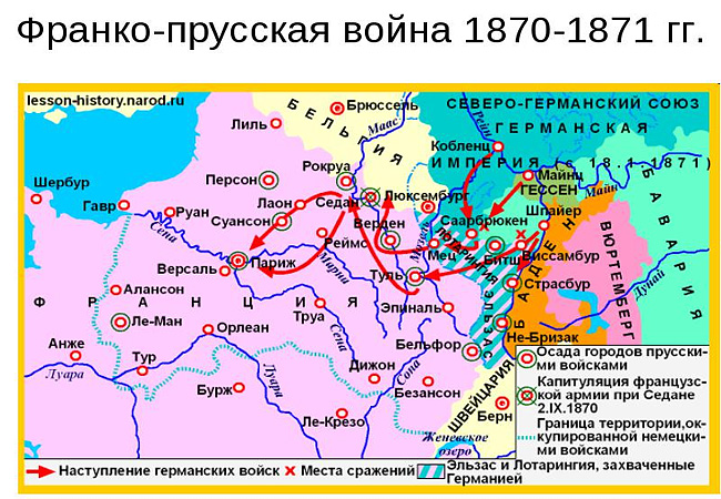 Франко-прусская война (1870 - 1871 г.г.)