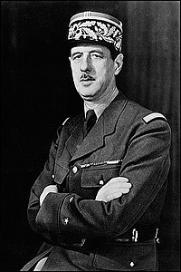 Шарль де Голль (1890 - 1970) - Президент Франции в 1959 - 1969 г.г.