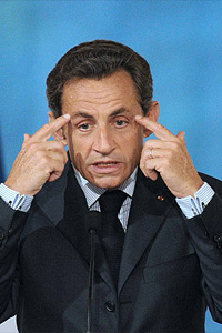 Николя Саркози  - президент Франции в 2007 - 2012 г.г.