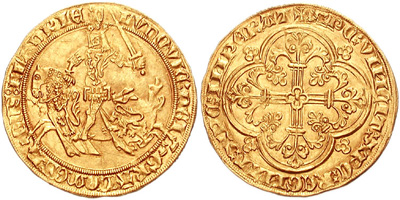 Королевская монета Франции (XIII в.)