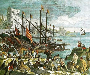 Столетняя война. Битва при Ла-Рошели (1372 г.)