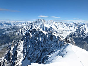 Гора Эгий Верт (Aiguille Verte): 4 122 м