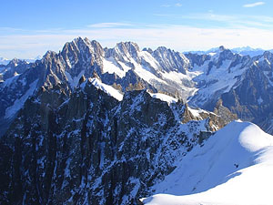 Гора Пуэнт-Кро (Pointe Croz): 4 110 м