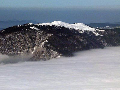Гора Гран Кре д'О (Grand Crêt d'Eau): 1621 м