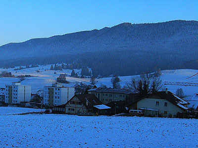 Гора Монто (Montagne de Montoz): 1328 м
