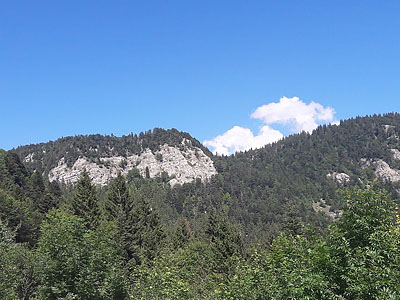 Гора Пети Монтрон (Petit Montrond): 1543 м