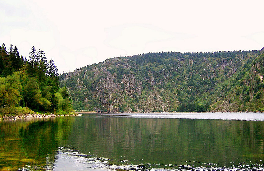 Озеро Блан (Lac Blanc) - Верхний Рейн, Эльзас, Франция