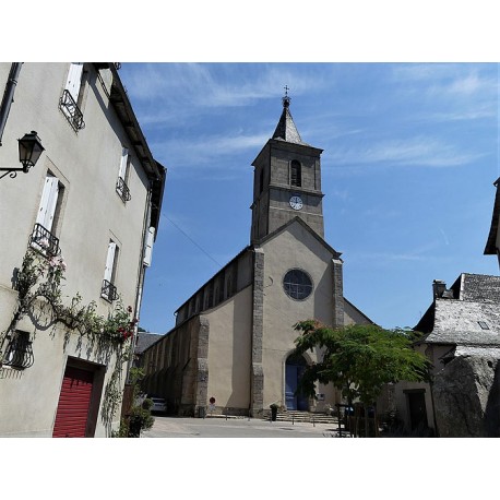 Церковь Святого Георгия в Антрег-сюр-Трюйер (Église Saint-Georges d'Entraygues-sur-Truyère)