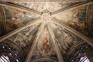 Собор Нотр-Дам де Родез (Cathédrale Notre-Dame de Rodez): фрески