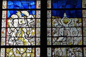 Собор Нотр-Дам де Родез (Cathédrale Notre-Dame de Rodez): витражи