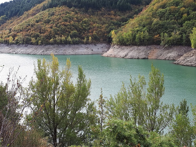 Водохранилище Авен на реке Орб