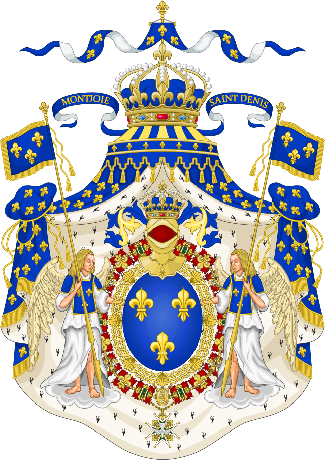 Дореволюционный герб Франции (1814—1830) Дореволюционный герб Франции (1814—1830)