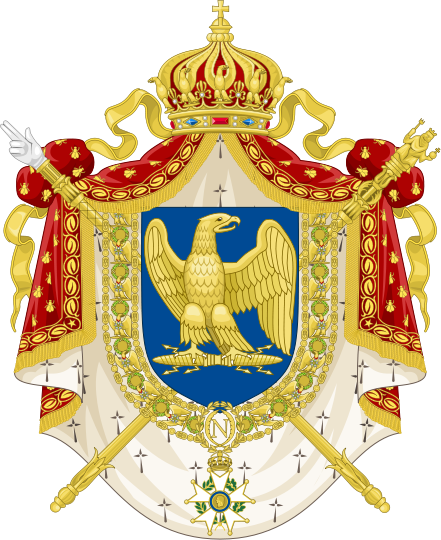 Герб Франции при Наполеоне III (1852—1870) Герб Франции при Наполеоне III (1852—1870)