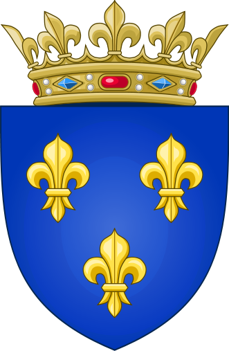 Королевский Герб Франции 1376-1515 Королевский Герб Франции 1376—1515