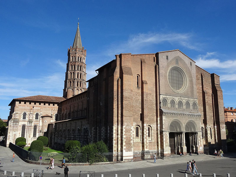 Базилика Сен-Сернен в Тулузе (Basilique Saint-Sernin de Toulouse)