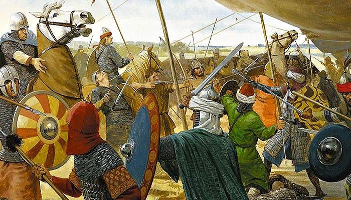 Кордовский халифат против Империи Каролингов