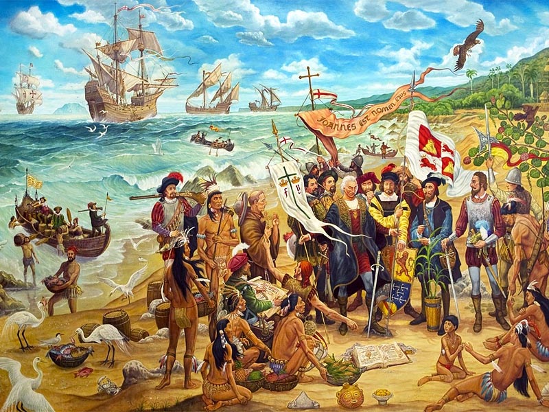 Колонизация Америки  Испанией в XVI веке