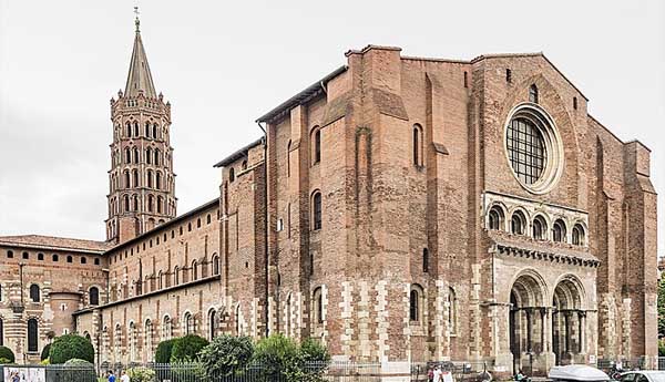 Базилика Сен-Сернен в Тулузе (Basilique Saint-Sernin de Toulouse)