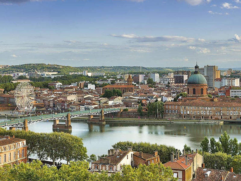 Тулуза (Toulouse): панорама города